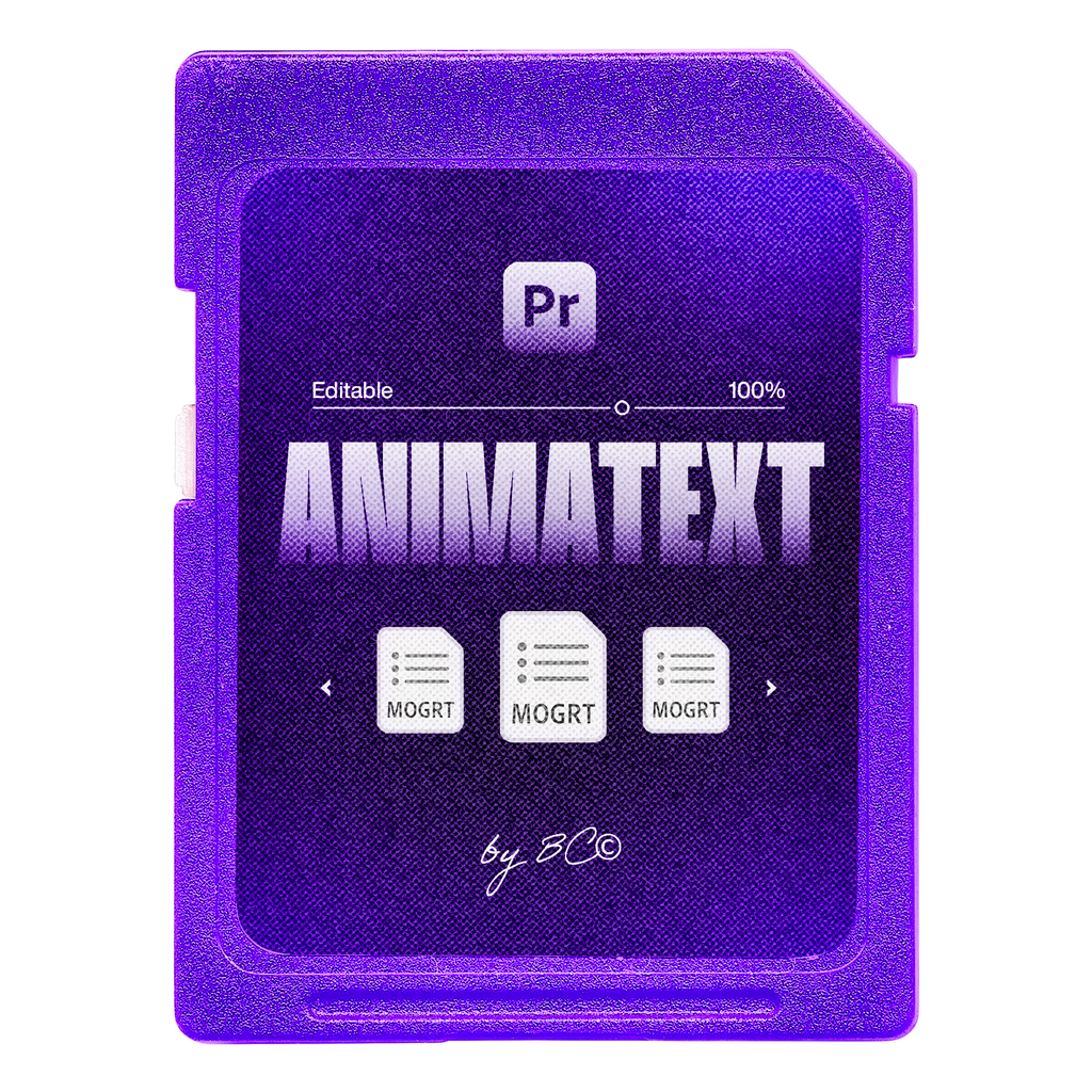 ANIMATEXT | ANIMACIONES DE TEXTO PREMIERE PRO