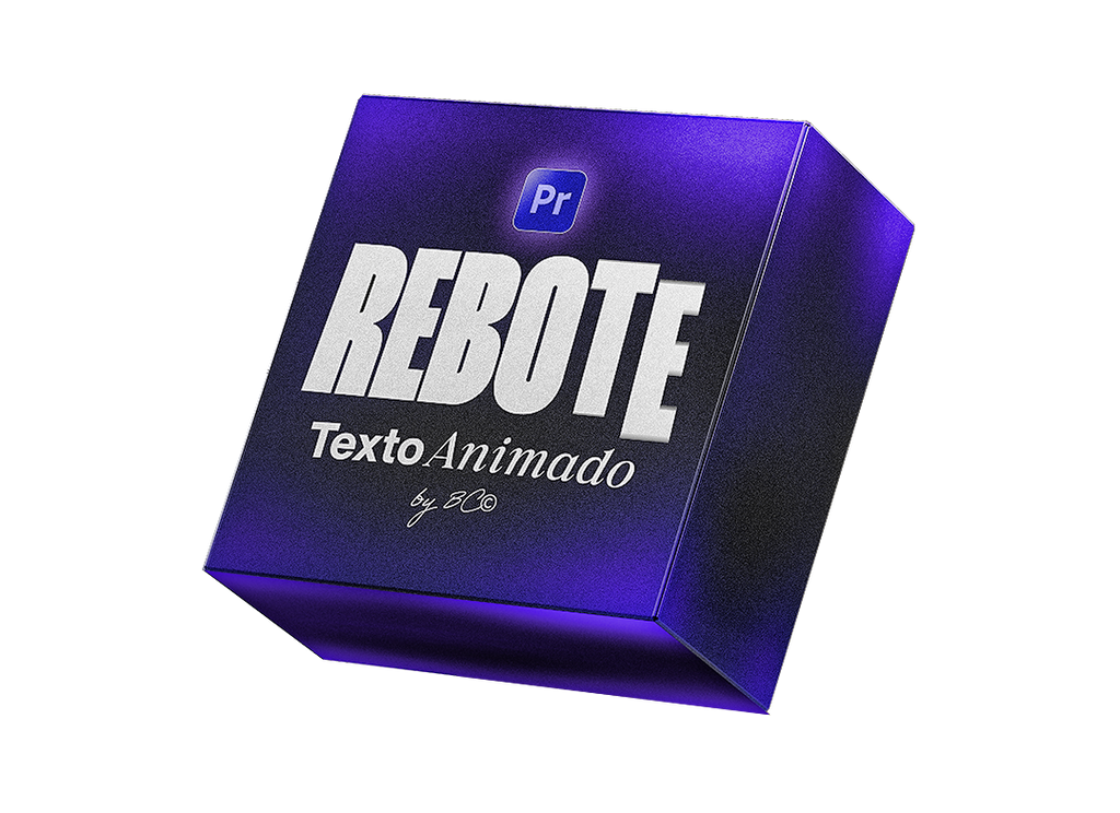 REBOTE | Preset de Texto Animado para Premiere Pro